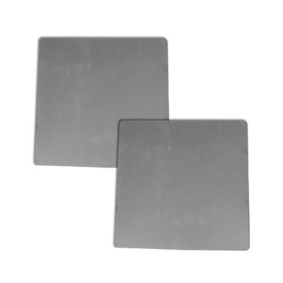 Tie Down Cold Rolled Steel Plate, 8 x 8 x 1/16in., 2 pk.