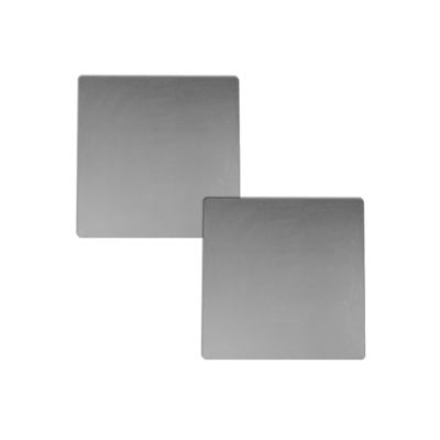 Tie Down Cold Rolled Steel Plate, 10 x 10 x 1/16in., 2 pk.