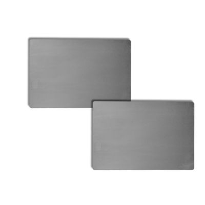 Tie Down Cold Rolled Steel Plate, 12 x 8 x 1/16in., 2 pk.