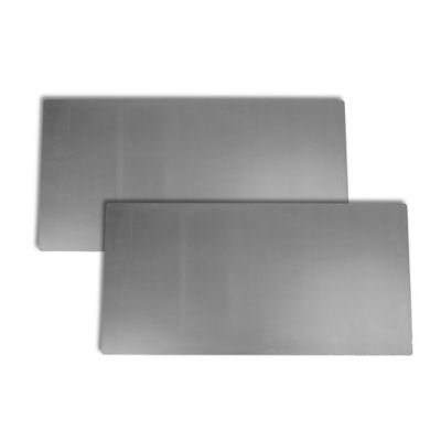 Tie Down Cold Rolled Steel Plate, 12 x 6 x 1/16in., 2 pk.