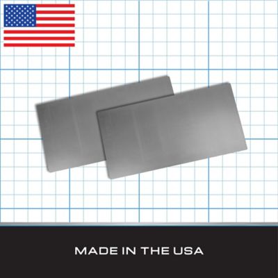 Image showing  Cold Rolled Steel Plate, 12 x 6 x 1/16in., 2 pk.