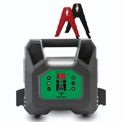 Farm & Ranch 1000 Amps 12 V Jump Starter with Compressor AGM