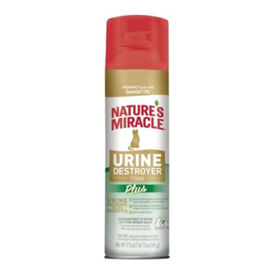 Nature's Miracle Cat Urine Destroyer Plus 17.5 oz. Foam Aerosol