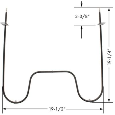Image showing  Replacement Bake Element for Whirlpool Part Number B7019