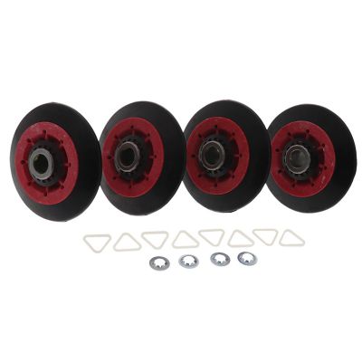 Image showing 5 th ERP Replacement Dryer Drum Roller/Idler/Belt Kit for Whirlpool Part Number 4392067
