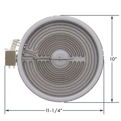 Image showing  Replacement Dual Radiant Heat Element for Electrolux Part Number 316282000
