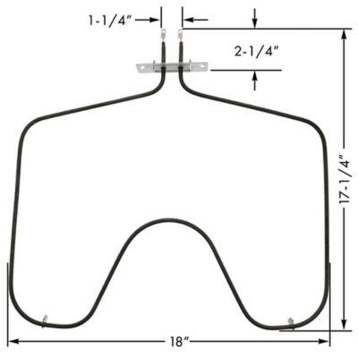 Image showing  Replacement Bake Element for GE Part Number WB44X5082
