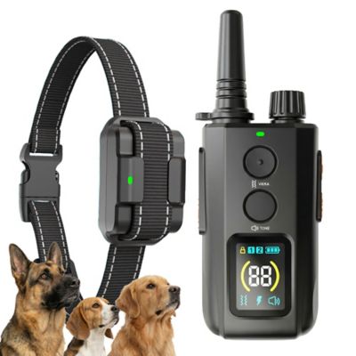 Furvii K7 Precision Dog Training Collar, Fast Rechargeable IPX7 Waterproof, 2000FT Shock Collar with Remote & 3 Training Modes