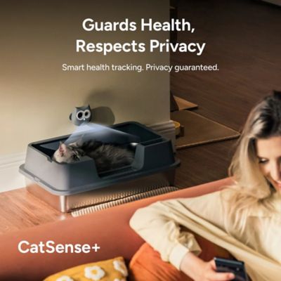 Image showing  Litterlens Super AI Powered Cat Camera for Health Monitoring, Fits Various Litter Boxes, Multi-Cat Support, Night Vision