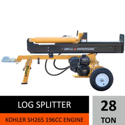 CountyLine 28t Log Splitter with Kohler 196cc Engine, 49 State (No CA)