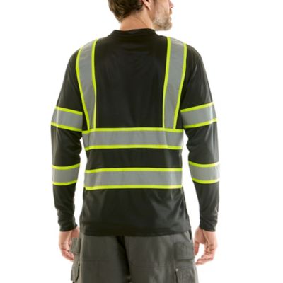 Image showing  Long Sleeve High Visibility Reflective Safety Tee