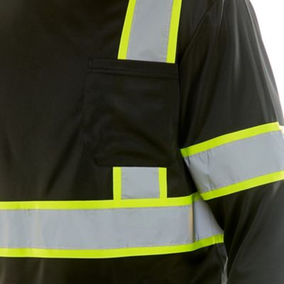 Image showing  Long Sleeve High Visibility Reflective Safety Tee
