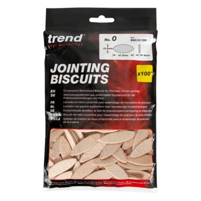 Image showing  Wood Joining Biscuit No. 0, 100 pc.