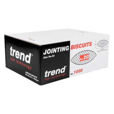 Image showing  Wood Joining Biscuit # 20, 1000 Pieces