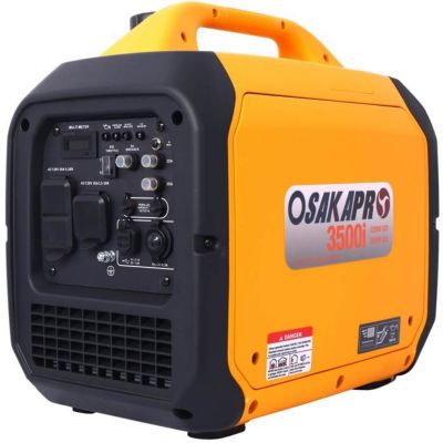 Image showing  3500 W Portable Gas Powered Inverter Generator, EPA Compliant with CO Sensor