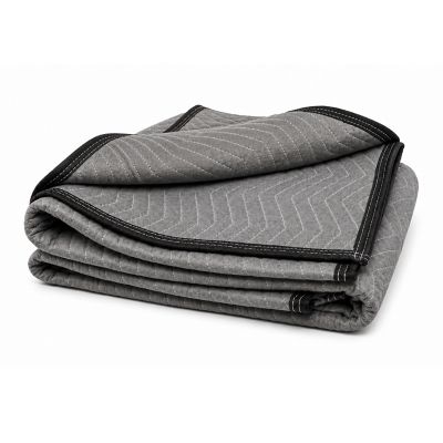 Forearm Forklift Woven Grey Blanket 72 x 80 in., 2pk
