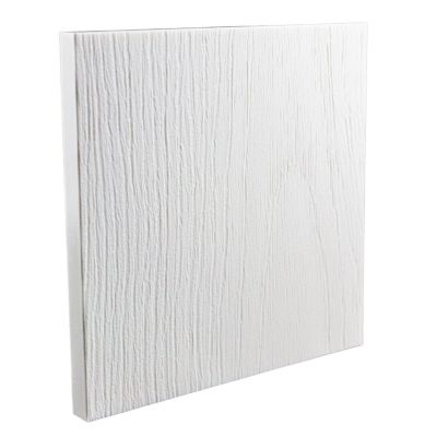 Vycom Timberline 48 x 96 x 0.25in. White Wood Grain HDPE Sheet