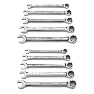 GEARWRENCH 34 pc. 72T 12 Point Standard/Stubby Ratcheting Combination ...