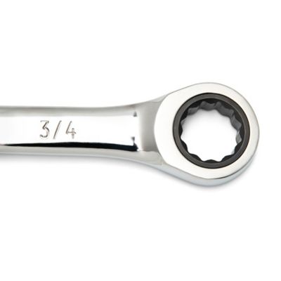 Image showing  9 pc. 72T 12 Point XL X-Beam Ratcheting Combination SAE Wrench Set