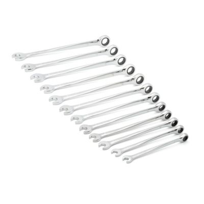 GEARWRENCH 12 pc. 72T 12 Point XL X-Beam Ratcheting Combination Metric Wrench Set
