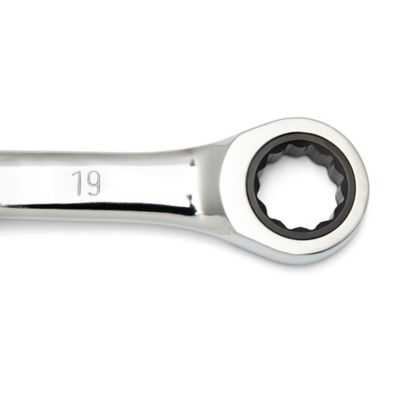 Image showing  12 pc. 72T 12 Point XL X-Beam Ratcheting Combination Metric Wrench Set
