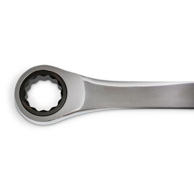 Image showing  8 pc. 72T 12 Point Open End Ratcheting Combination SAE Wrench Set