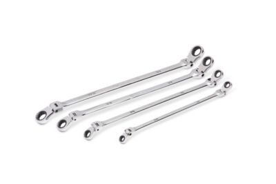 GEARWRENCH 4 pc. 90T 12 pt. SAE GearBox Double Flex Ratcheting Wrench Set