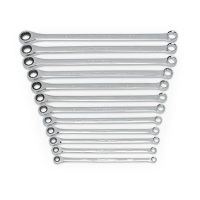 GEARWRENCH 12 pc. 72T 12 Point XL GearBox Double Box Ratcheting Metric Wrench Set