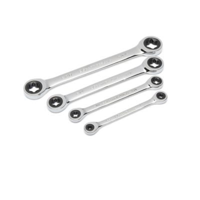 Image showing  4 pc. Double Box Ratcheting E-Torx Wrench Set