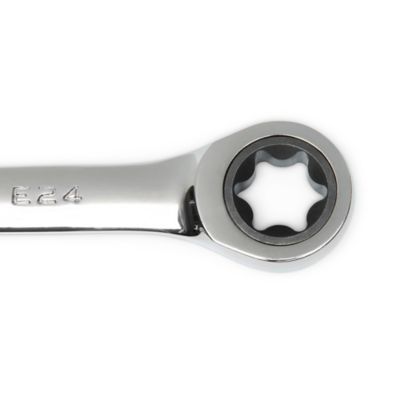 Image showing  4 pc. Double Box Ratcheting E-Torx Wrench Set