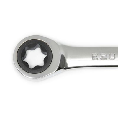 Image showing  4 pc. Double Box Ratcheting E-Torx Wrench Set