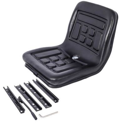 Image showing  Universal Water-Resistant Tractor Seat, Black
