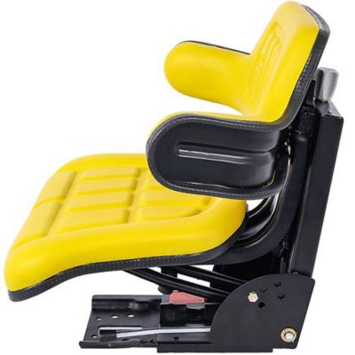 Image showing  Adjustable Tractor Seat, Yellow