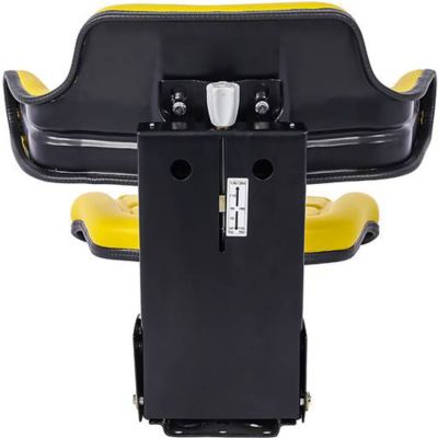 Image showing  Adjustable Tractor Seat, Yellow