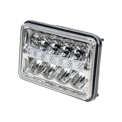 Image showing  LED Driving Work Light 6 in. x 4 in. H4651-H4652-H4656-H4666-H6545 Hi/Lo