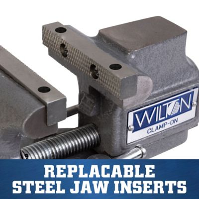 Image showing 4 th Wilton 3 in. Clamp-On Vise