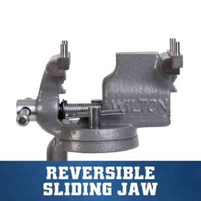 Image showing 6 th Wilton 3 in. Clamp-On Vise