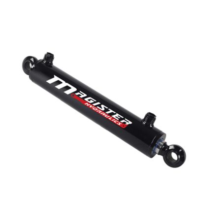 Magister Hydraulics 2.5 in. Bore x 16 in. Stroke Swivel Ball Hydraulic Cylinder