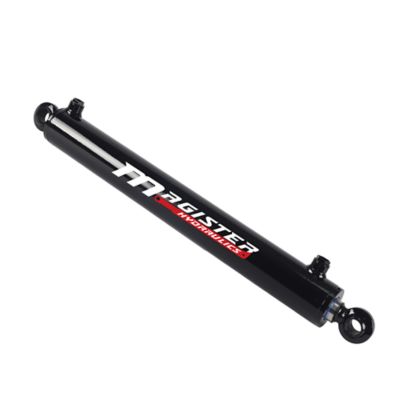 Magister Hydraulics 2.5 in. Bore x 18 in. Stroke Swivel Ball Hydraulic Cylinder