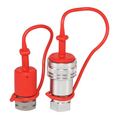 Image showing  Agriculture Hydraulic Quick Couplers Set, 1/2 in. ISO Body Size, 1/2 in. NPT Port