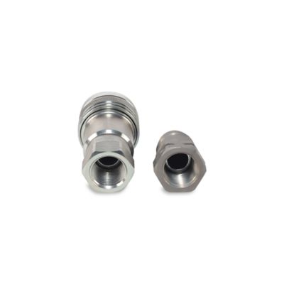 Image showing  Agriculture Hydraulic Quick Couplers Set, 1/2 in. ISO Body Size, 1/2 in. NPT Port