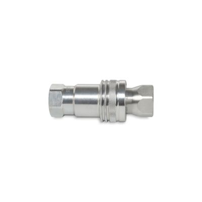 Image showing  1/2 in. AG Hydraulic Quick Couplers Set, 1/2 in. NPT Port Ball Valve