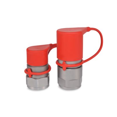 Image showing  Flat Face Hydraulic Quick Couplers Set, 1 in. ISO Body Size, 1-1/4 in. SAE Port