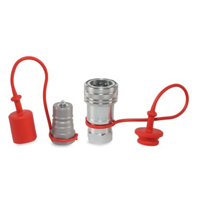 Magister Hydraulics ISO 7241 A Series Hydraulic Quick Couplers Set, 3/4 in. ISO Body Size, 3/4 in. NPT Port