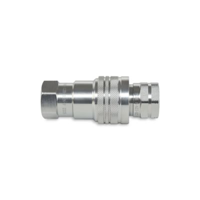 Image showing  Agriculture Hydraulic Quick Couplers Set, 3/4 in. ISO Body Size, 3/4 in. NPT Port
