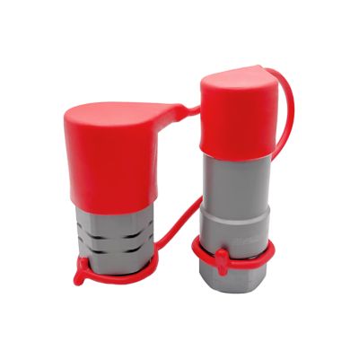 Image showing  Flat Face Connect Under Pressure Hydraulic Quick Couplers, SET, 1/2 in. ISO Body, 1/2 in. NPT Port