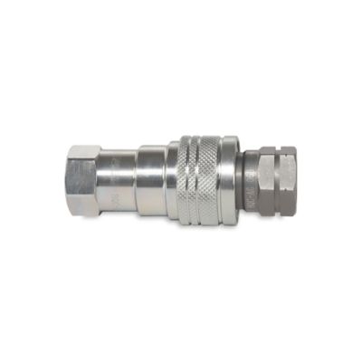 Image showing  Agriculture Hydraulic Quick Couplers Set, 3/8 in. ISO Body Size, 3/8 in. NPT Port