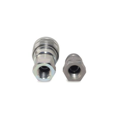 Image showing  Agriculture Hydraulic Quick Couplers Set, 3/8 in. ISO Body Size, 3/8 in. NPT Port