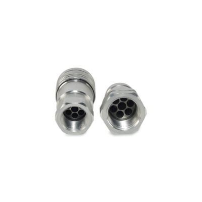 Image showing  Agriculture Hydraulic Quick Couplers Set, 1 in. ISO Body Size, 1 in. NPT Port