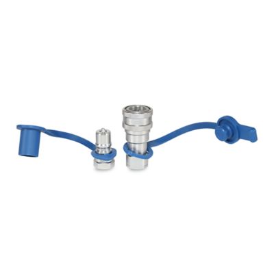 Magister Hydraulics ISO 7241 B Series Hydraulic Quick Couplers Set, 1/4 in. ISO Body Size, 1/4 in. NPT Port